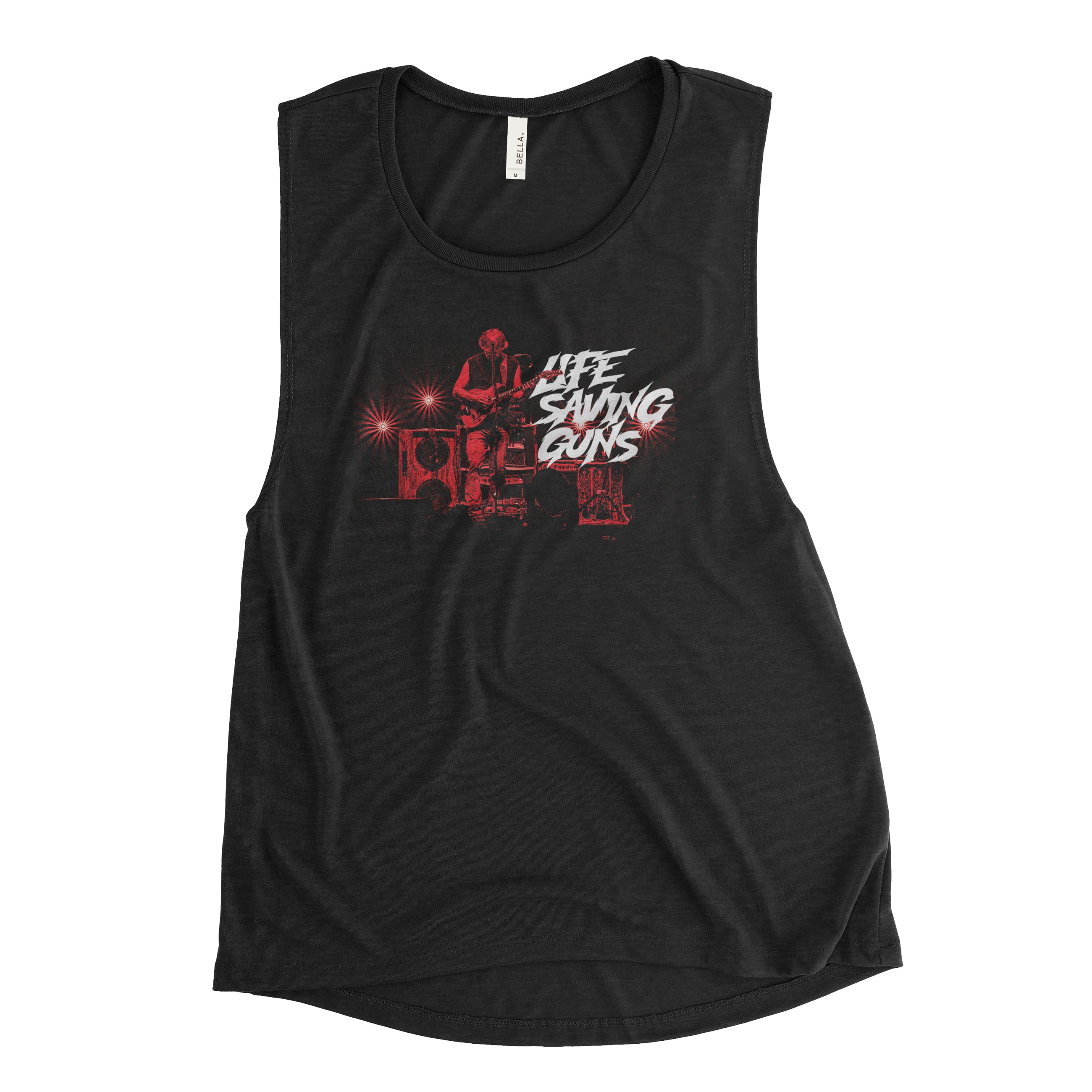 Women's Life Saving Guns Muscle Tank